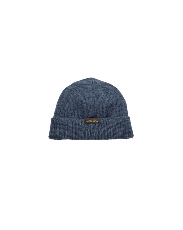 Dehen 1920 Wool Knit Watch Cap in Centennial Blue