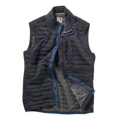 Relwen Windzip Vest in Midnight