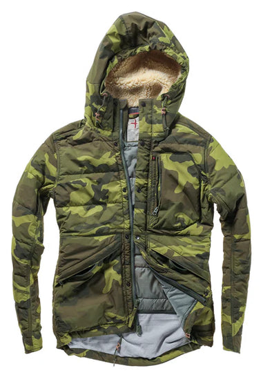 Relwen Channel Boarder Jacket in Bright Camo