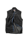 Relwen Windzip Vest in Black Fade