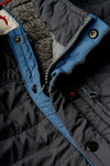 Relwen Windzip Vest in Black Fade