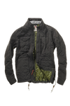 Relwen Quilted Tanker Jacket in Charcoal