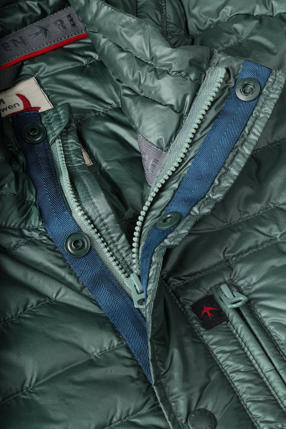 Relwen Featherweight Down Jacket in Forest Fade