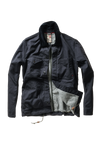 Relwen Pile-Lined Chore Coat in Dark Navy Canvas