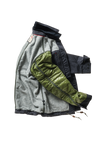 Relwen Pile-Lined Chore Coat in Dark Navy Canvas