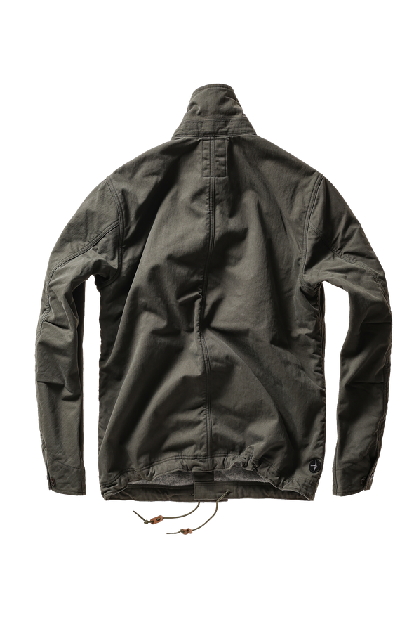 Relwen Pile-Lined Chore Coat in Forest Canvas