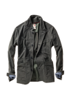 Relwen Moleskin Trap Blazer in Char Loden