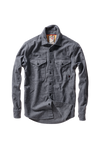 Relwen Utility Workshirt in Charcoal Nailhead