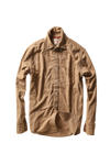 Relwen Flyweight Flannel in Dark Honey Will