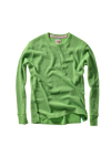 Relwen Bi-Waffle Crew in Lawn Green