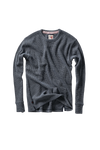 Relwen Bi-Waffle Crew in Navy