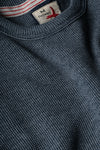 Relwen Bi-Waffle Crew in Navy
