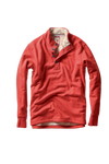 Relwen Superfleece Mock in Bright Red
