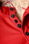 Relwen Superfleece Mock in Bright Red