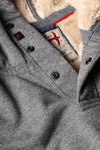 Relwen Superfleece Hoodie in Dark Grey Heather