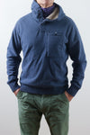Relwen Superfleece Hoodie in Navy Heather