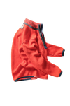 Relwen Terry Snap-Zip Mock in Peprika