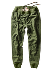 Relwen Superfleece Trackpant in Bright Loden Heather