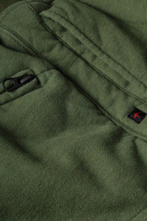 Relwen Superfleece Trackpant in Bright Loden Heather