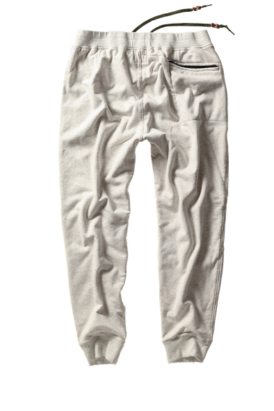 Relwen Superfleece Trackpant in Chalk Heather