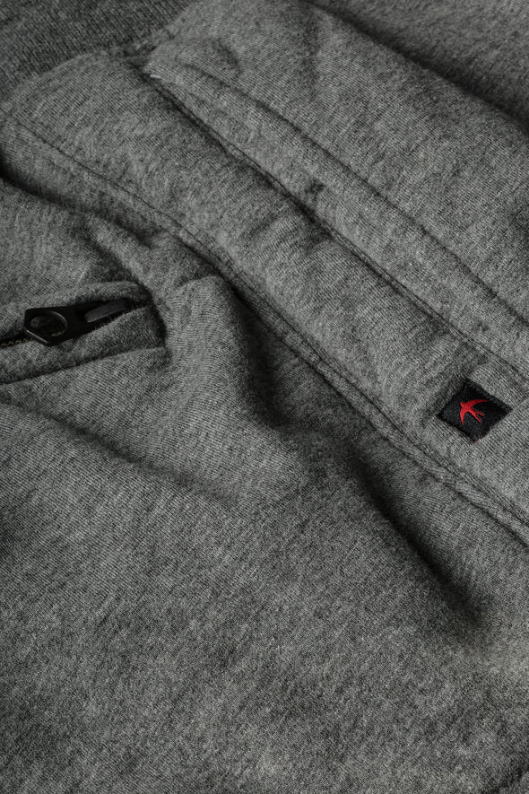 Relwen Superfleece Trackpant in Dark Grey Heather