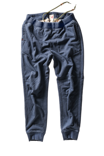 Relwen Superfleece Trackpant in Navy Heather
