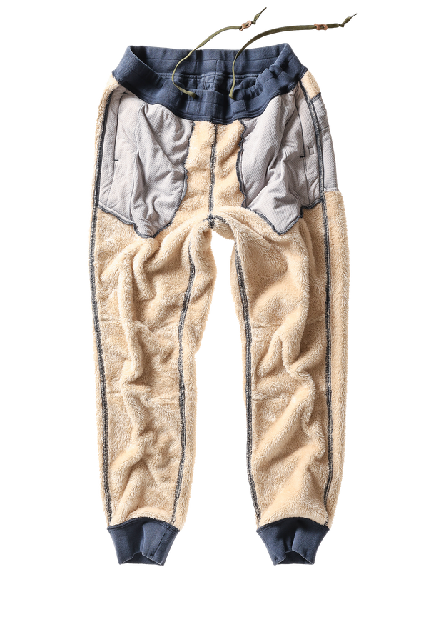 Relwen Superfleece Trackpant in Navy Heather