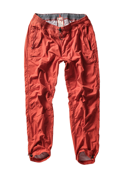 Relwen Off-Trail Windpant in Dark Orange