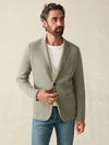 Faherty Inlet Blazer in Olive Brush Melange