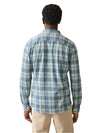 Faherty Coastline Knit Shirt in Holbrook Island Plaid