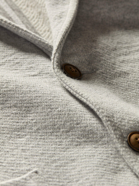 Faherty Inlet Blazer in Heather Grey
