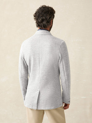 Faherty Inlet Blazer in Heather Grey