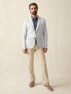 Faherty Inlet Blazer in Heather Grey