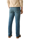 Faherty Stretch Terry 5 Pkt Pant in Indigo Ocean Wash