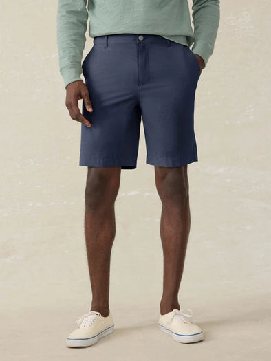 Faherty All Day Short 2.0 in Blue Nights 9"