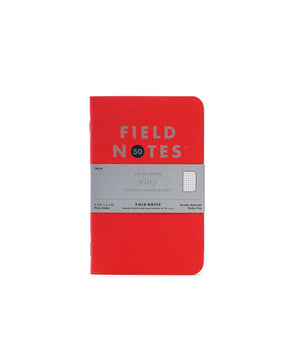 Field Notes Fifty Edition 3-Pack