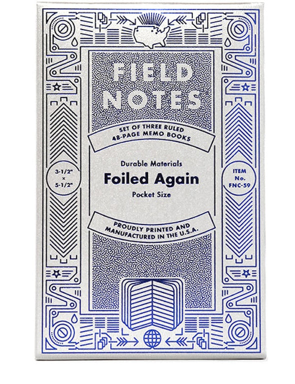 Field Notes Foiled Again Notebook