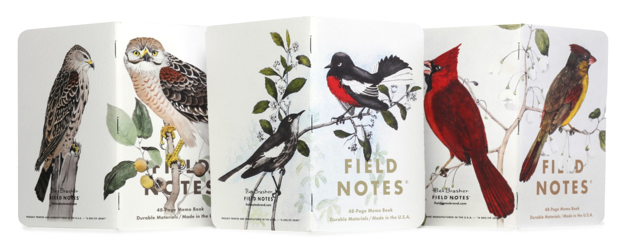 Field Notes Birds and Trees of North America Pack C - Redstart