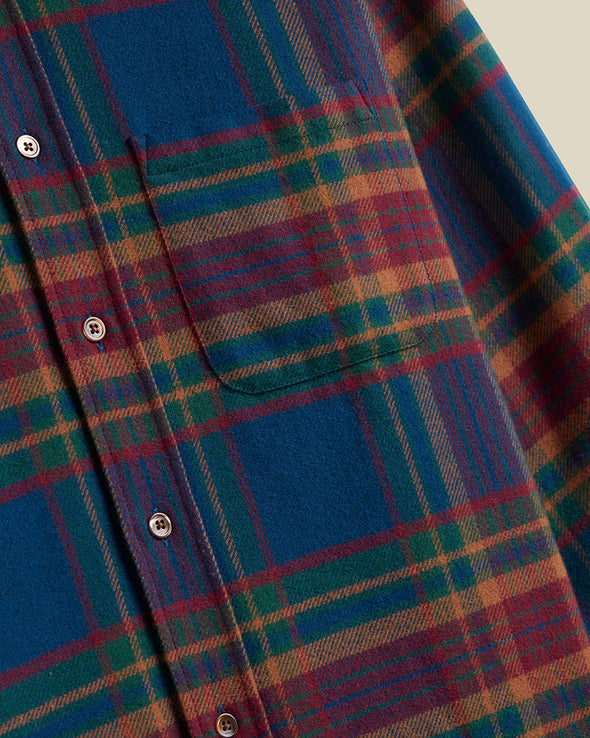 Portuguese Flannel Glen LS Flannel Shirt
