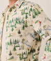 Marine Layer Slope Stretch Selvage Shirt in Ski Mountian