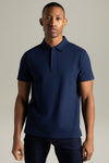 HyperNatural Biscayne Slim Fit Polo in Midnight Navy