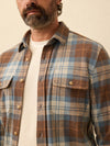 Faherty LS Legend Sweater Shirt in Bear River Plaid