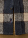 Faherty LS Legend Sweater Shirt in Navy Cloud Plaid