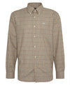 Barbour Henderson Thermo Weave Long-Sleeved Shirt in Ecru