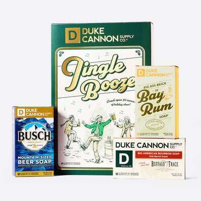 Duke Cannon Jingle Booze Soap Set
