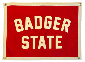 JOURNEYMAN CO. x Oxford Pennant Badger State Camp Flag