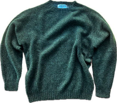 Journeyman Co. x Harley of Scotland Sweater in Spruce