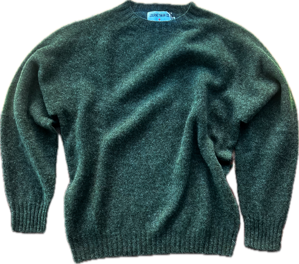 Journeyman Co. x Harley of Scotland Sweater in Spruce