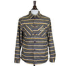 Railcar Fine Goods Impala Japanese Milled Stripe Flannel
