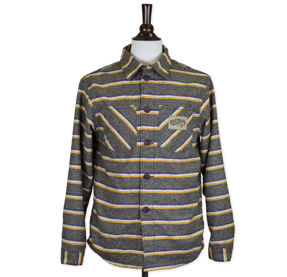 Railcar Fine Goods Impala Japanese Milled Stripe Flannel